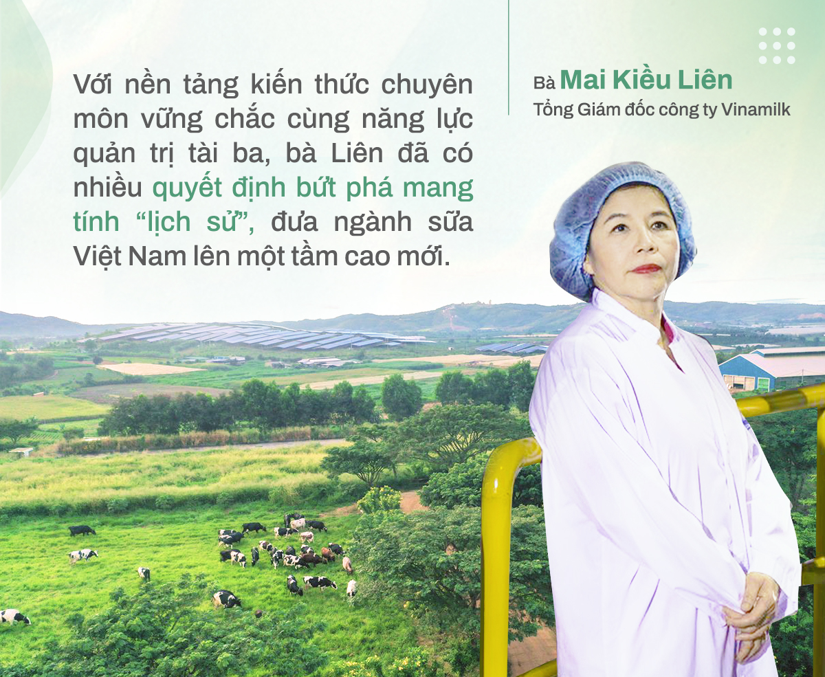 Nhà Khoa học nông nghiệp – Câu chuyện ít ai biết về Tổng Giám đốc Vinamilk Mai Kiều Liên